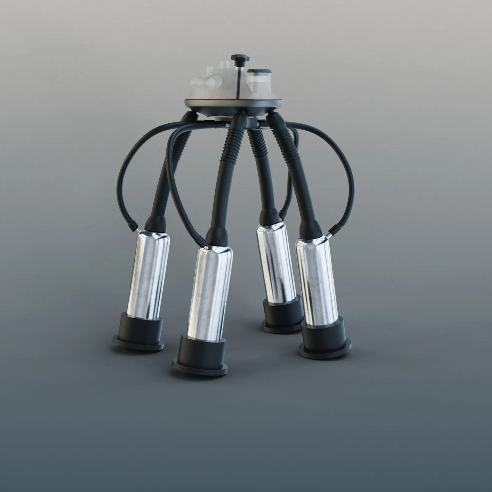 Industrial claw 3D visualization